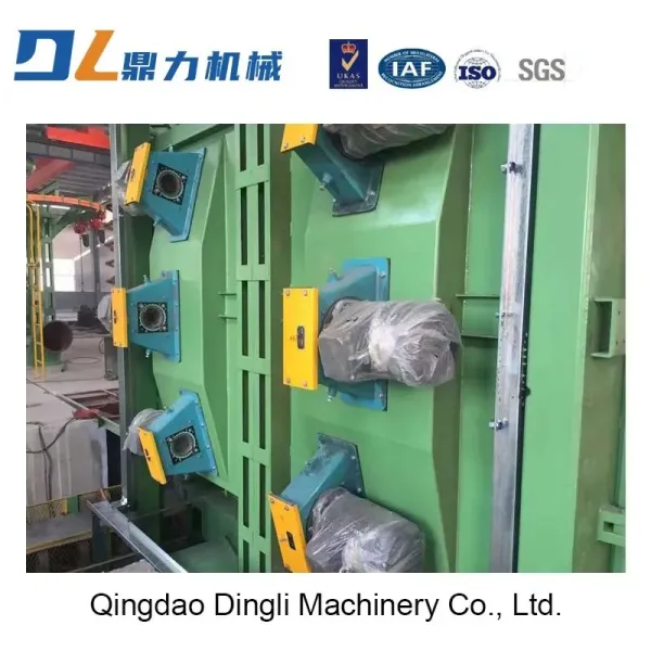 Heavy-Duty Roller Conveyor Shot Blasting Machine, Customizable