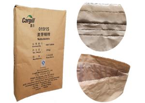 Brown ou saco de papel branco de Multiwall Kraft para o empacotamento do pó da