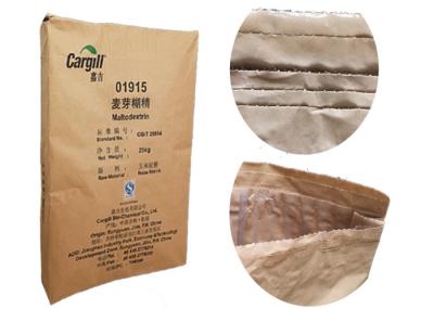 Brown Or White Multiwall Kraft Paper Bag For Cement Sand Flour Powder Packaging