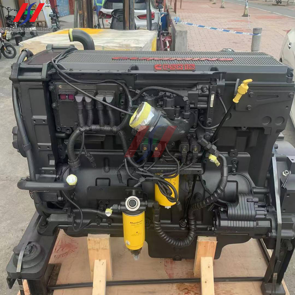 QSX15 Industrial Diesel Engine 399kW 2100rpm Electronically Controlled Engine Assembly For Excavators