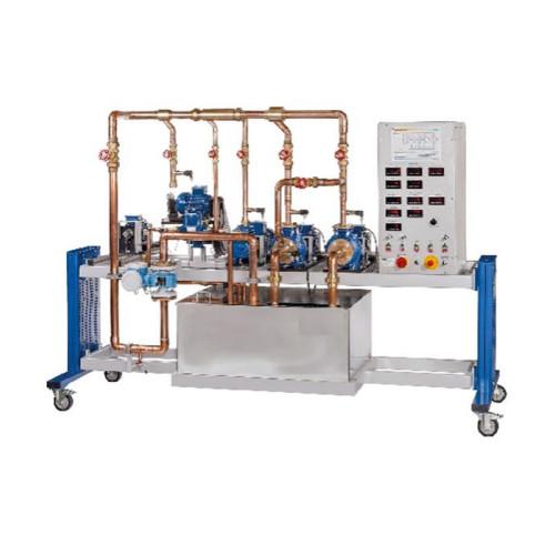 Aluminum Fluid Mechanics Lab Equipments Centrifugal Pumps Study Bench