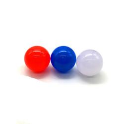 Bola colorida da resina que decora da bola acrílica dos brinquedos do jogo do presente bolas contínuas da resina