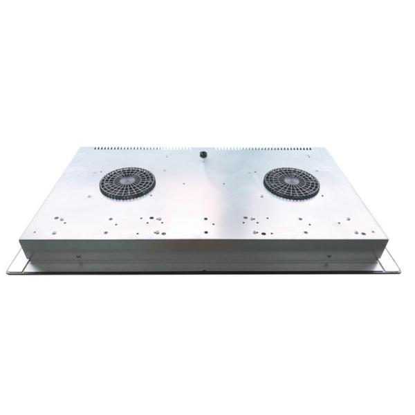 Double Burner Black Crystal Glass Cooking Kicthenaid Stove