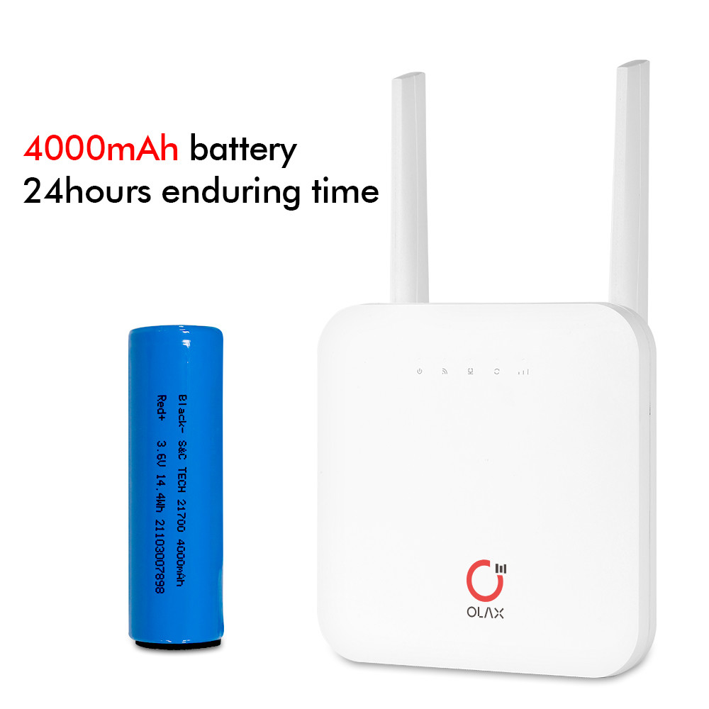Маршрутизатор Wifi SIM-карты OEM беспроводной открыл маршрутизатор 4G RJ45 ПЕРЕНОСЯТ OLAX AX6 PRO