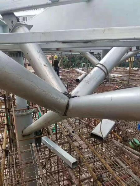 Armação de aço padrão da construção do marco do GB para o ginásio, aeroporto