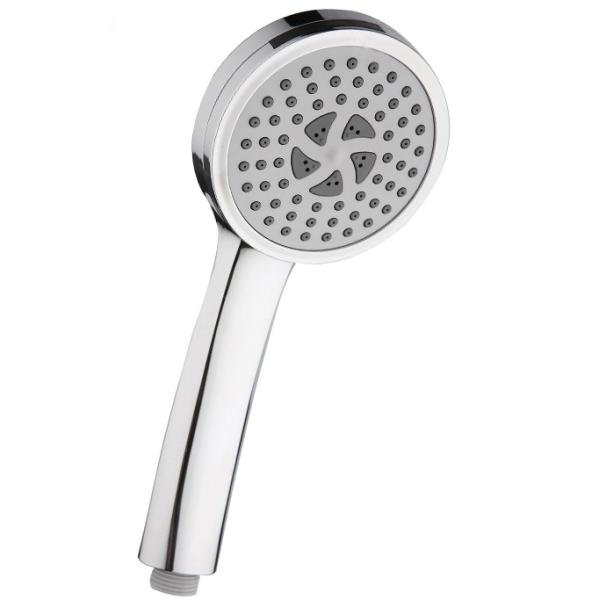 Chrome Bathroom Faucet Shower Set 5 Functions Hand Shower ABS Plastic Rain Shower Head