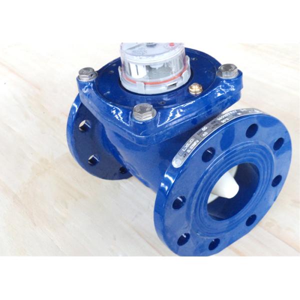 Vane Wheel Woltman Water Meter , Woltmann Commercial Water Meter LXLC-80B