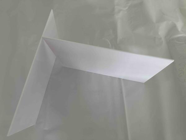 White polystyrene sheet porcelain white PS panel UV printing PS plastic sheets