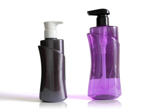 Eco Fridenly Shower Gel Pump Bottle / Purple Plastic Pump Bottle 600ml/20.28 fl.oz