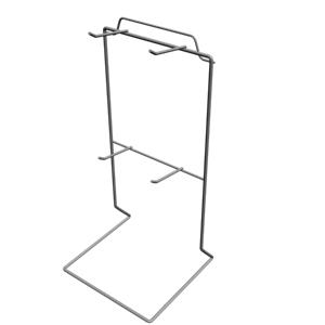 2 pegs wire counter display rack