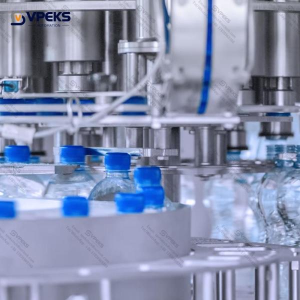30-40 Bottles/Min Bottle Capping Machine Theli Packing Machine With 2-12 Filling Nozzles