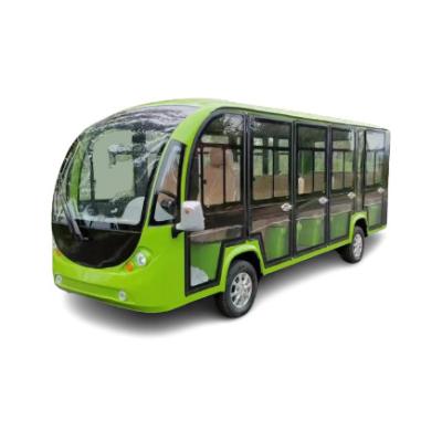 cor verde Electric Power Mini Sightseeing Exportação de ônibus EUA e Europa