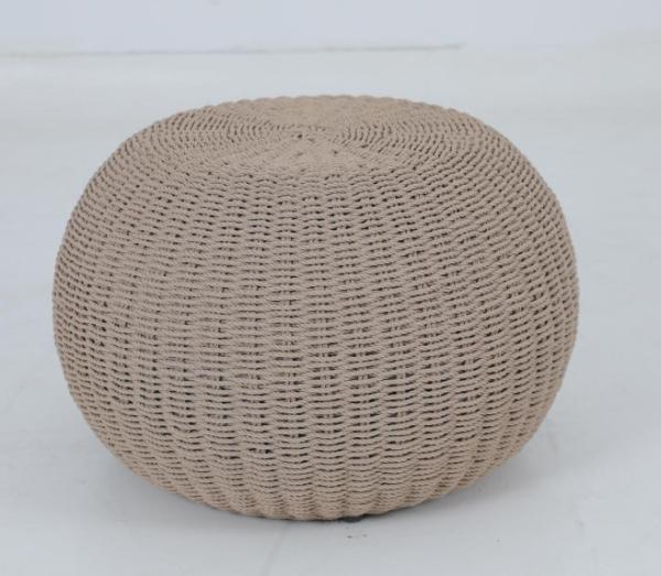 Rattan Accent Ottoman Perfect Combination Of Style And Function