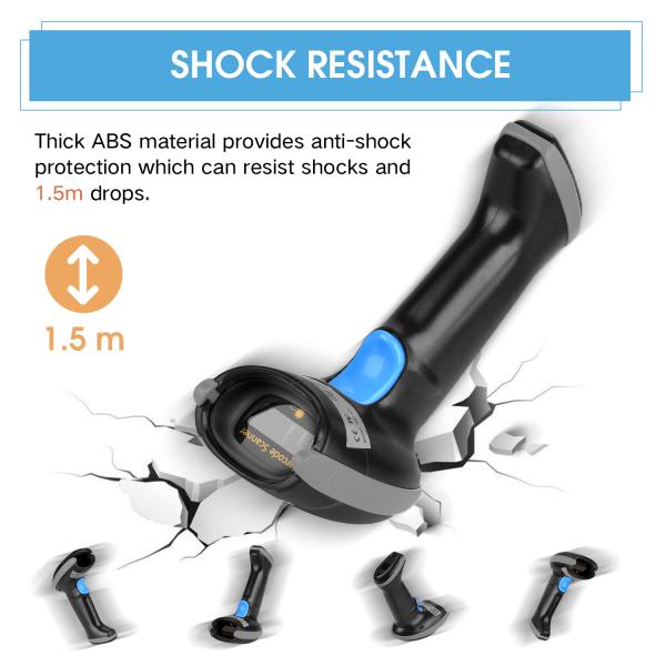 1600mAh Bluetooth Handheld Scanner