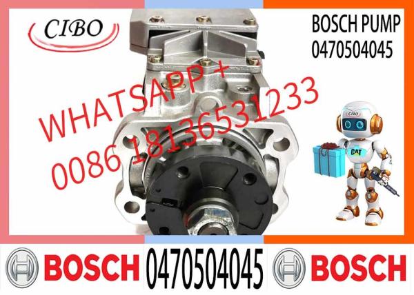 Bomba de injecção de combustível a diesel 0470504037 0470504045 0470504026 0470504031 Bomba a diesel 4KH1 4JH1 VP44