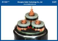 Cabo distribuidor de corrente blindado de cabos distribuidores de corrente 12/20KV do milivolt (3Cores) (CU/XLPE/STA/NYRGBY/NYB2Y/N2XBY/NYBY)