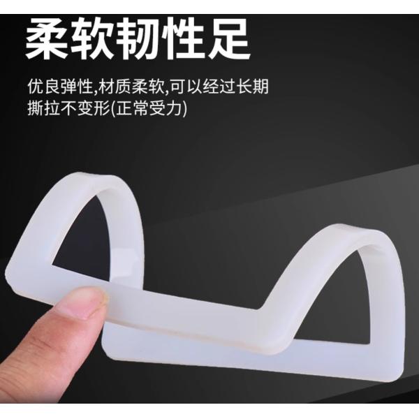 Silicone Rubber Washer 60 Shore A 8Mpa Tensile Strength