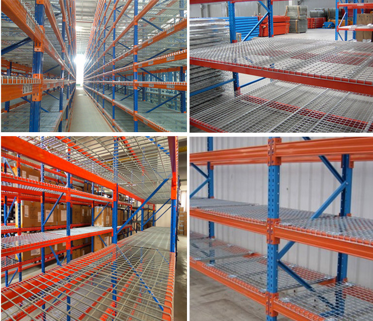 500-2500kg Loading Capacity Steel Wire Deck Panels for Industrial Storage Solutions