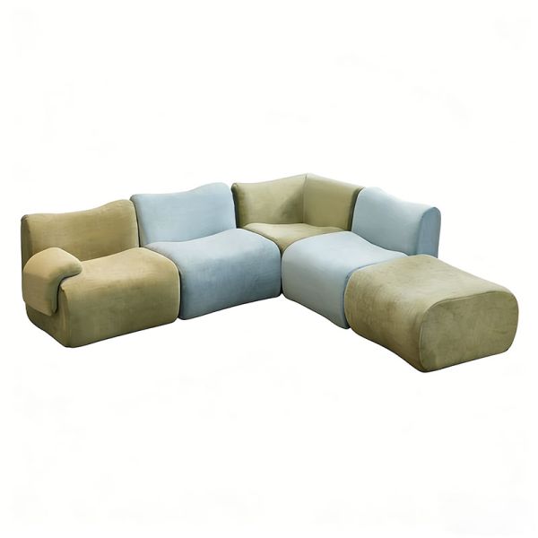 Vacuum Pack Sectional Couches Luxury Living Room Sofa Modular Compressed Sofa Set Furniture
