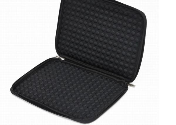 A luva preta do portátil ensaca a luva protetora de nylon do portátil para a tabuleta de 15,6 polegadas