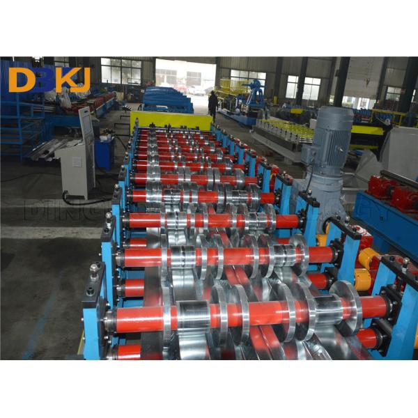 5.5KW 28 Stages 1.2mm Metal  Deck Floor Roll Forming Machine