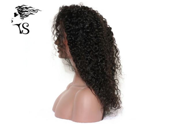 Brazilian Long Human Lace Front Wigs Kinky Curly / Body Wave / Loose Wave Style