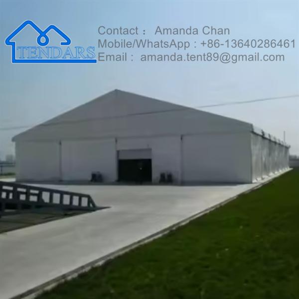 Cargas pesadas Largo abrigo personalizado Armazenamento Armazém Estruturas de armazenamento Tenda