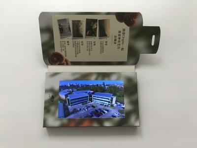 Activation personnalisée en bouteille, carte publicitaire vidéo, écran LCD de 4,3 pouces, affichage numérique POP