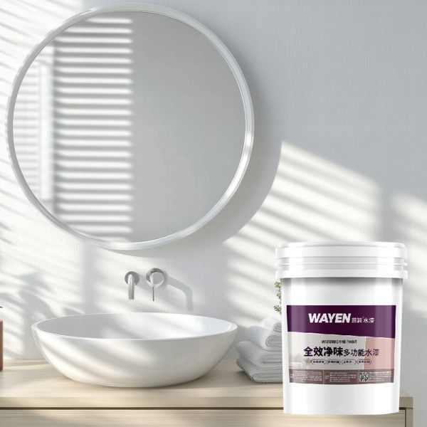 OEM ODM Anti-mold Antibacterial Interior Wall Coating Long-lasting Color Retention Moistureproof Water-based Wall Paint for Home