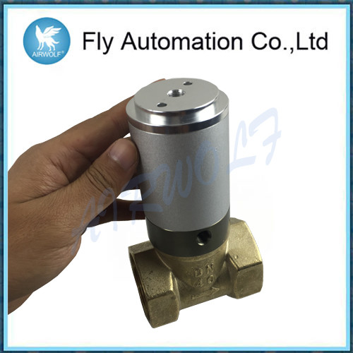 Клапан меди спринклера клапана клапана пневматической трубки пути пневматическим управлением 2/2 Q22HD-32 DN32 жидкий