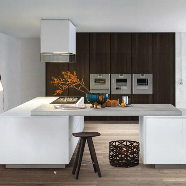 Шкаф гранита неофициальных советников президента 2200MM современный модульный покрывает дизайн CAD кухонь