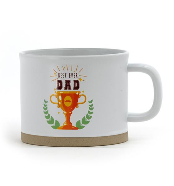 Lovely Customized 14 Oz Ceramic Dad Mug Ceramic Coffee Mug For Father'S Day Birthday Gift
