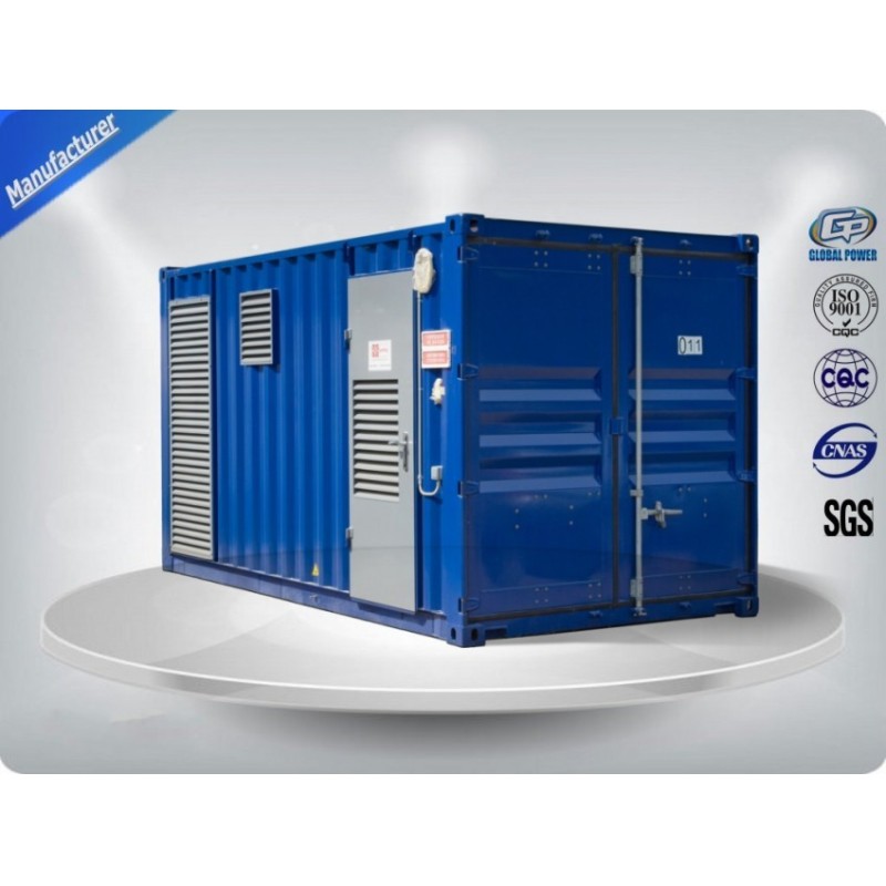 75 dB Soundproof  Cummins Diesel Generator Set 1500 Kva for Military / Telecom
