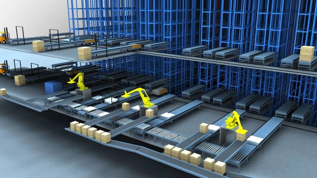 Стереоскопическая система ASRS с высокими использованием и переучетом космоса