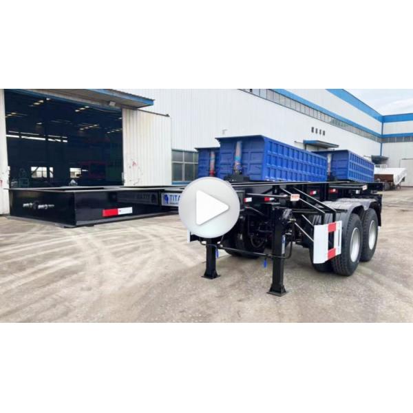 TITAN 2023 20/40 Foot Seaport Container Transfer Skeletal Special Semi Trailer for Sale Near Me