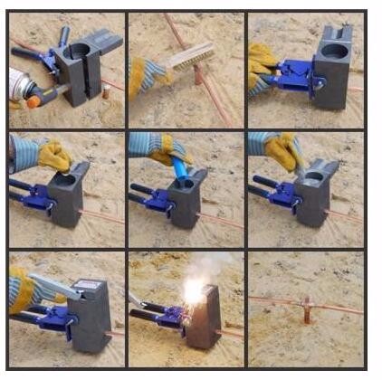 Die Molded Exothermic Graphite Thermal Welding Moulds for Exceptional Performance