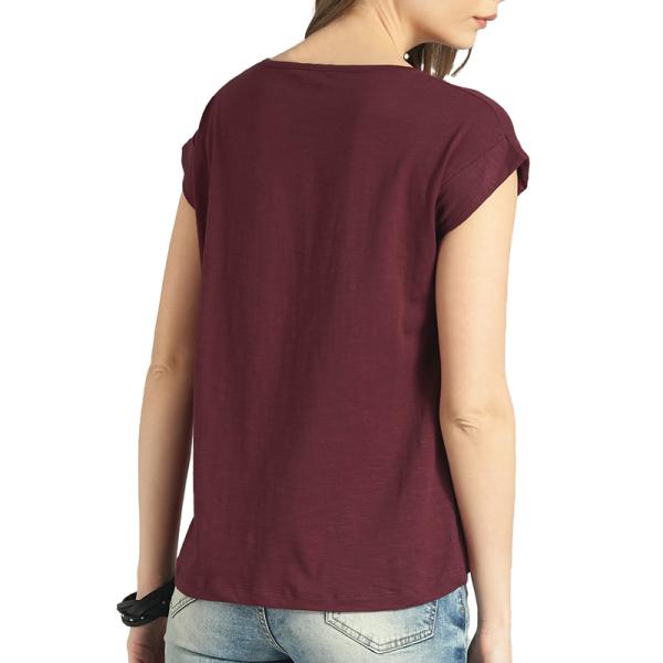 Manufacturer In China custom logo Solid V Neck Pure Cotton T Shirts Custom Printing