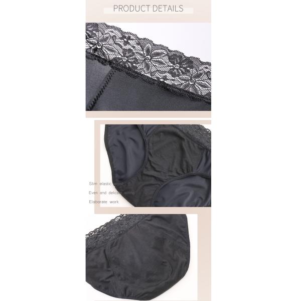трусы периода шнурка 3xl 4x 5x плюс Absorbency талии размера сексуальный средний 4 слоя многоразового