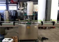Type linéaire petite machine de remplissage de l'eau minérale, machine de capsulage de boisson de bouteille d'animal familier