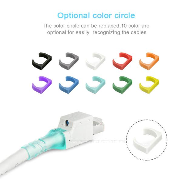 RJ45 Patch Cord CAT6A FTP 26AWG Stranded BC with Pull Rod LSZH