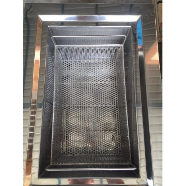 Long Gun Ultrasonic Cleaning Machine 600 Watt Power With Small Hole Basket