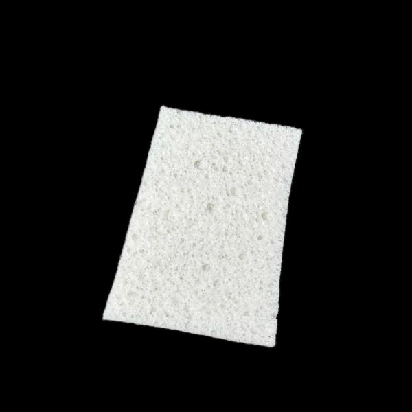 White Biodegradable Compressed Cellulose Sponge for Kitchen Cleaning