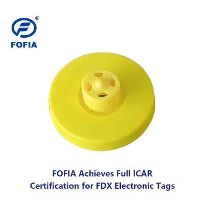 ISO11784/85 FDX-B Livestock Ear Tag Set Durable Waterproof TPU ET908 + T901