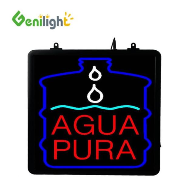 Le magasin de détail doit avoir un panneau LED au néon clignotant de style décor intérieur avec une hauteur de pixel