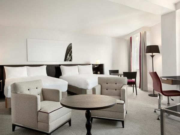 Wilayah Persekutuan Labuan travl hotel high end furniture for guestroom leather headboard with wood bed and Coffee table