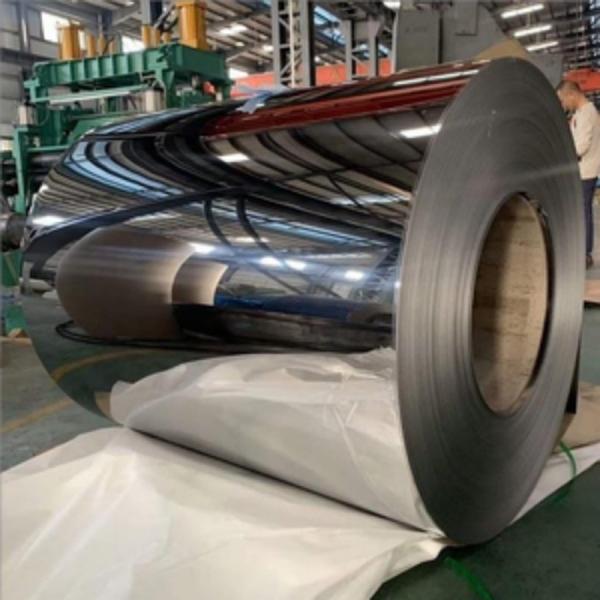 Norme ASTM 201 304 316L 409 410 420J2 430 Bandes de tôle en acier inoxydable