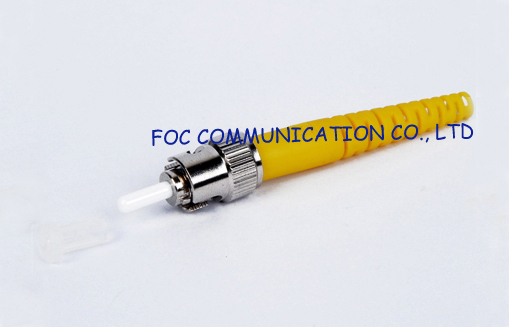 Metal Housing RoHS st fiber connector For Fiber Optical Communication System