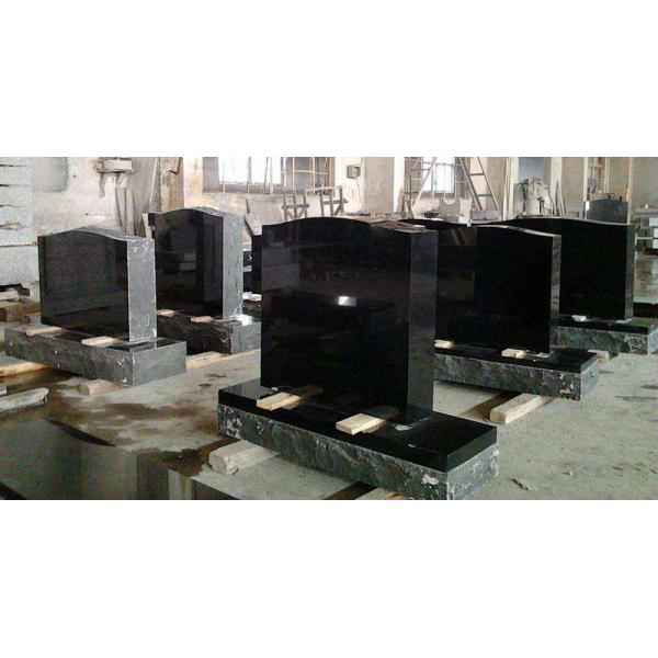 Надгробные камни европейского гранита стиля мемориальные чернят галактику/другой цвет