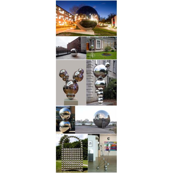 24 сфер утюга стальных шарика дюйма конюшни украшения больших неубедительных стальных на открытом воздухе