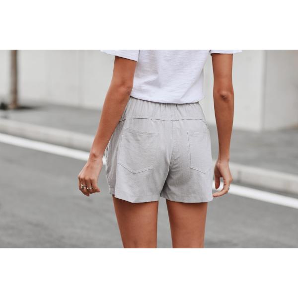 Oem Factory Manufacturer Custom Logo шорты весна новый стиль эластичные спортивные штаны с высокой талией на шнуровке